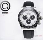 Luxury Super clone QF V3 Rolex DAYTONA 4130 Meteorite Dial OysterFlex Watch